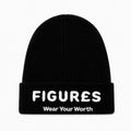 TRIPLE BLACK FIGUR£S BEANIE