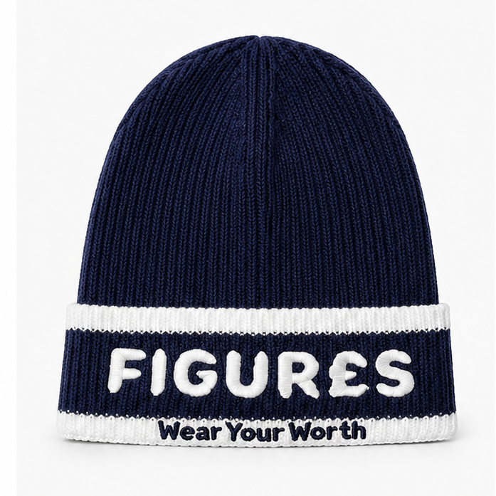 NAVY FIGUR£S BEANIE