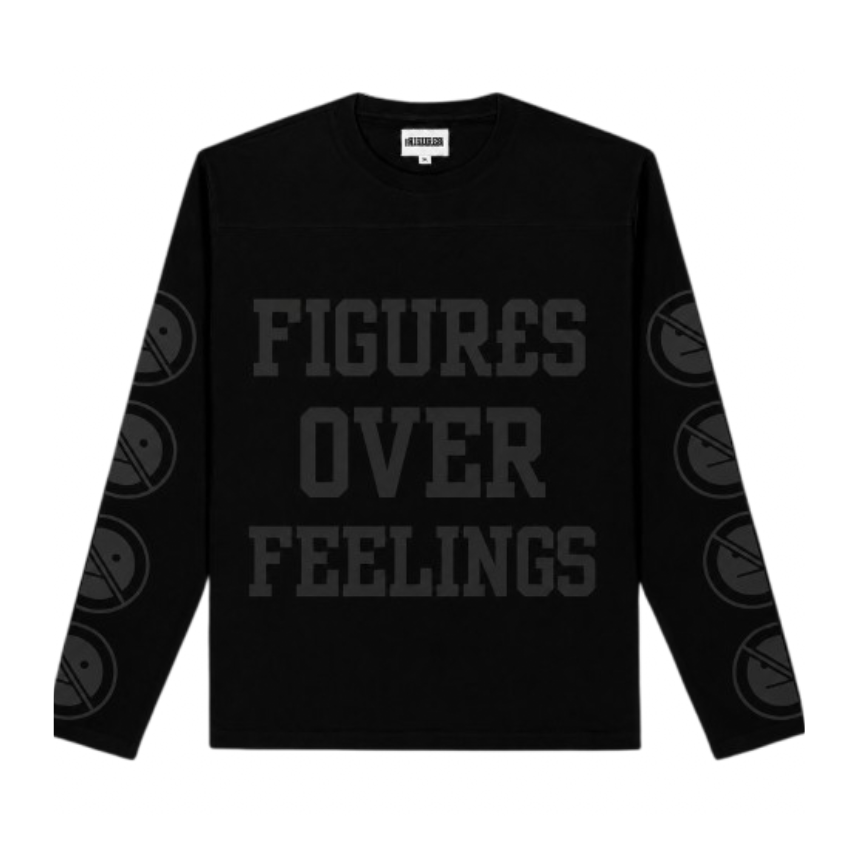 FIGUR£S Over Feelings Triple Black Tee