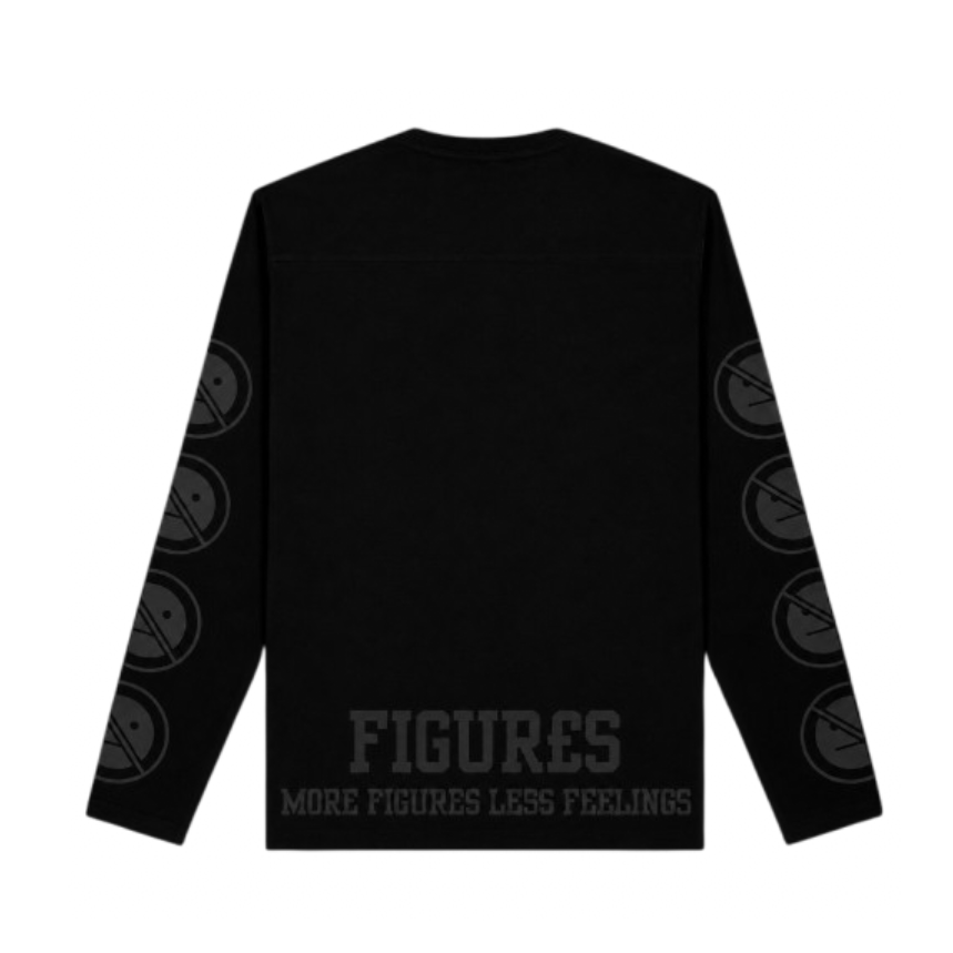FIGUR£S Over Feelings Triple Black Tee