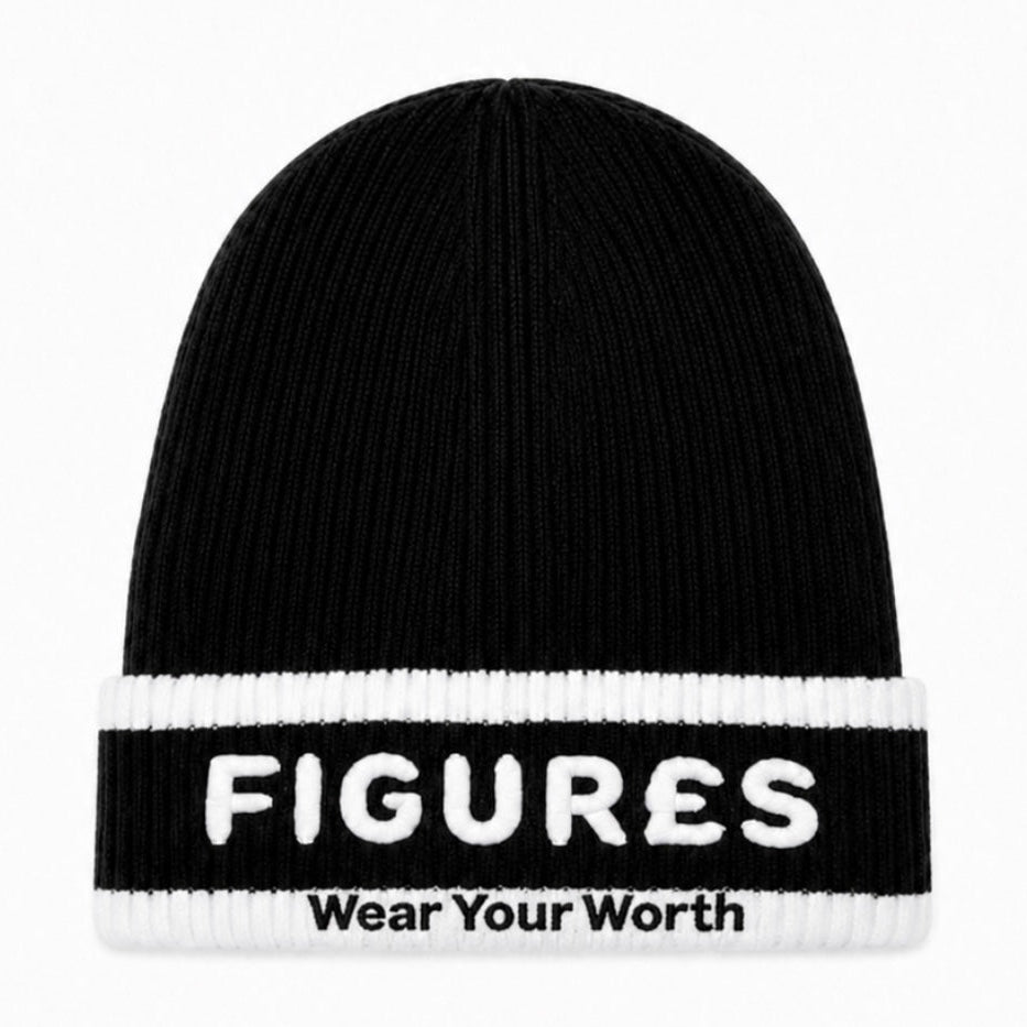 BLACK FIGUR£S BEANIE